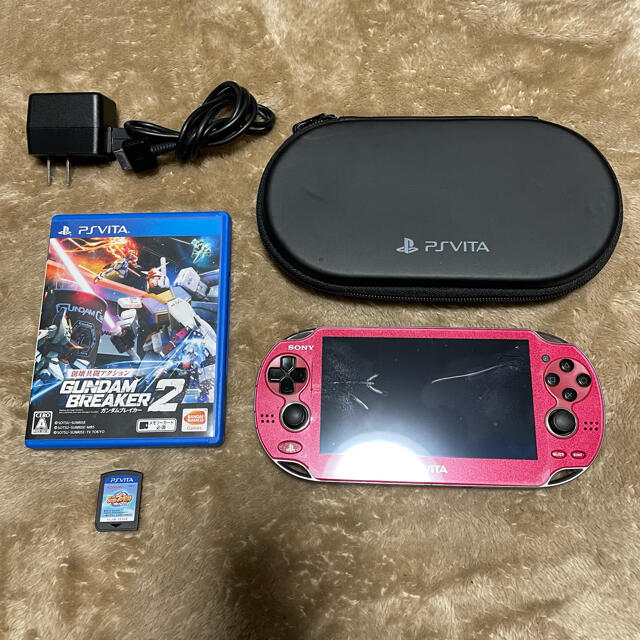 ゲームソフト/ゲーム機本体PlayStation Vita 1000シリーズ　レッド＋