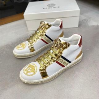 ヴェルサーチ(VERSACE)の最終値下げ🔻🔻ヴェルサーチスニーカー 23.5(スニーカー)