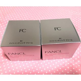 ファンケル(FANCL)のファンケル BC ナイトインテンシヴ クリーム 20g ２点セット(フェイスクリーム)