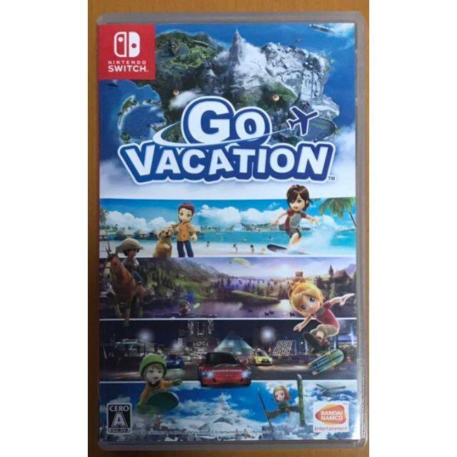 Nintendo Switch(ニンテンドースイッチ)のGO VACATION ゴーバケーション Switch エンタメ/ホビーのゲームソフト/ゲーム機本体(家庭用ゲームソフト)の商品写真