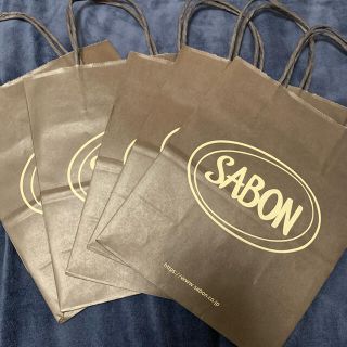 サボン(SABON)のSABONショッパー5枚セット(ショップ袋)