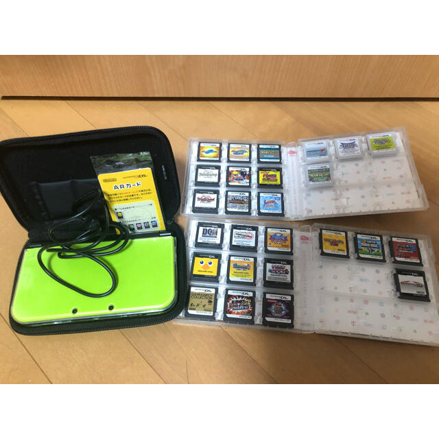 new Nintendo 3DS LL 本体 ライム/ブラック