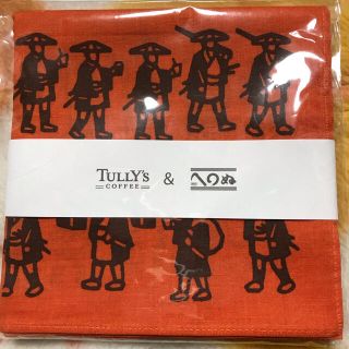 タリーズコーヒー(TULLY'S COFFEE)の廃盤　タリーズ　大名行列　小風呂敷　かまわぬ　新品未開封(ハンカチ)