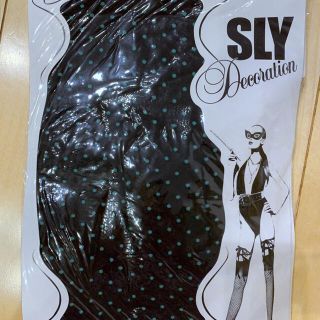 スライ(SLY)のＳＬＹ　タイツ　ドット　スライ　新品未使用(タイツ/ストッキング)