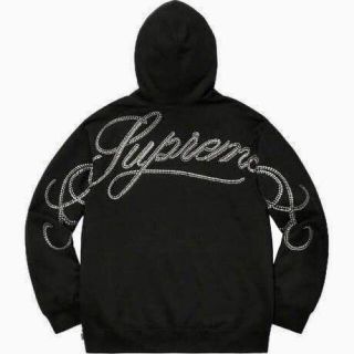 シュプリーム(Supreme)の名作　supreme Rhinestone Sweatshirt xl(パーカー)