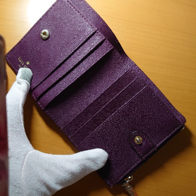 kate spade new york(ケイトスペードニューヨーク)のケイト・スペード ２つ折り 財布 ボルドー レディースのファッション小物(財布)の商品写真