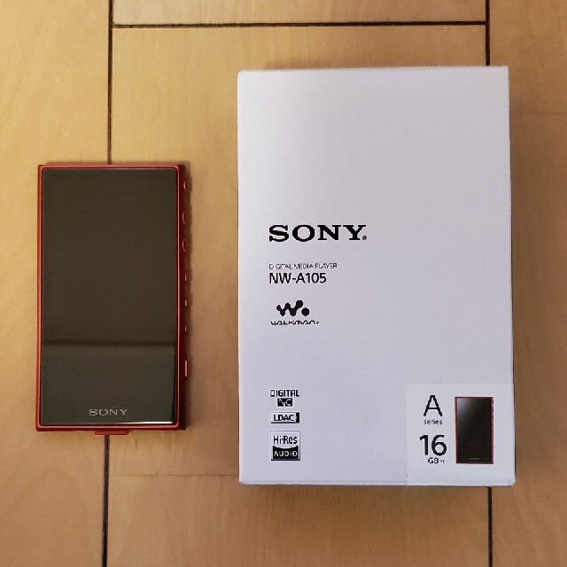 SONY(ソニー)のSONY ウォークマン NW-A105 スマホ/家電/カメラのオーディオ機器(ポータブルプレーヤー)の商品写真