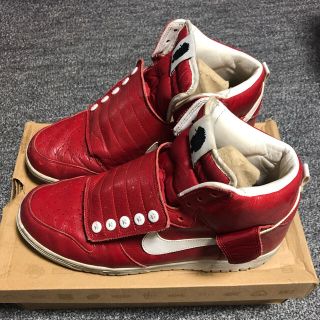 ナイキ(NIKE)の【美中古】dunk high strap（quest love）(スニーカー)