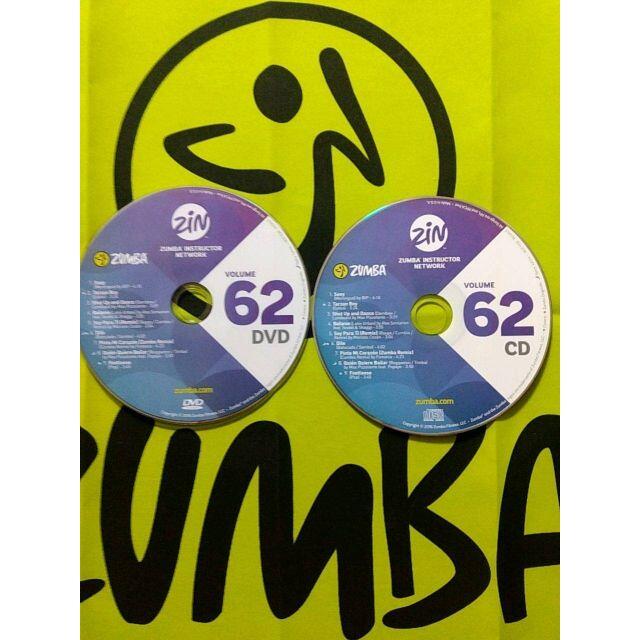 ZUMBA ズンバ ZIN62 CD＆DVD インストラクター専用 www.krzysztofbialy.com