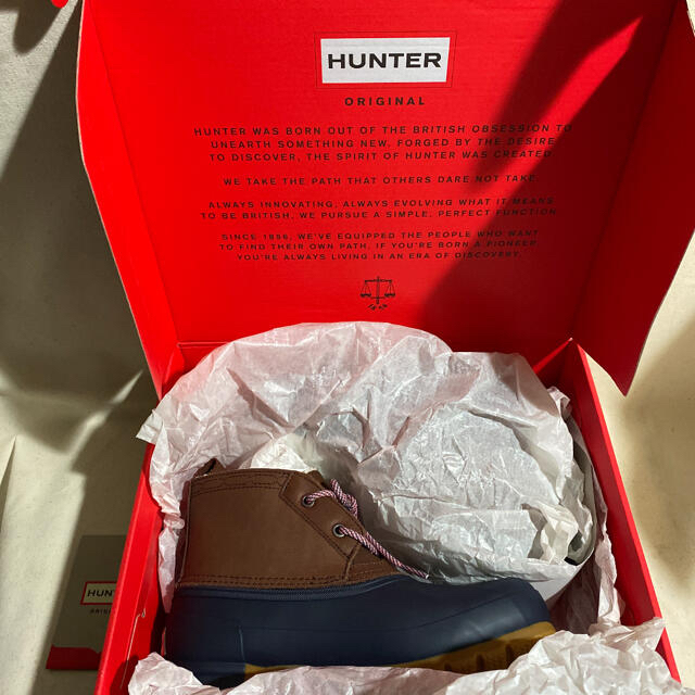 HUNTER(ハンター)のハンター HUNTER WOMENS ショートブーツ　UK5 24.0cm新品 レディースの靴/シューズ(ブーツ)の商品写真