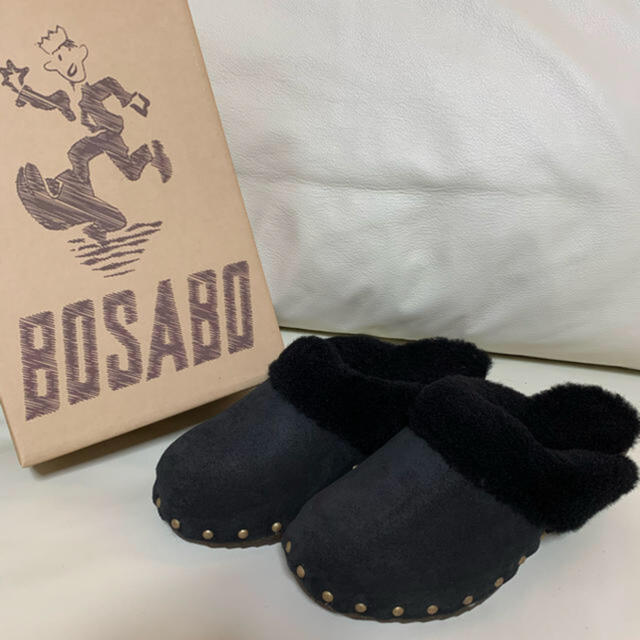 【新品】BOSABO ムートンコンビサボ レディースの靴/シューズ(サンダル)の商品写真