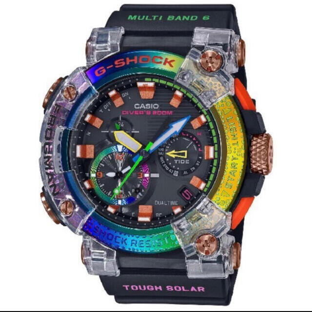 【一部予約！】 G-SHOCK GWF-A1000BRT-1AJR フロッグマン レインボー 腕時計(アナログ)
