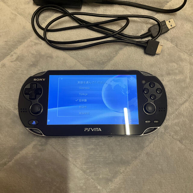 PlayStation Vita - PlayStation Vita PCH-1100 3G/wifi 中古の通販 by ...