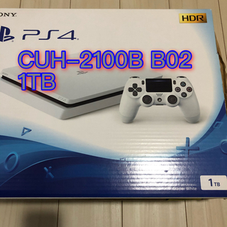 プレイステーション4(PlayStation4)のPlayStation4 CUH-2100B B02 1TB(家庭用ゲーム機本体)