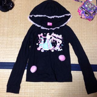 アンジェリックプリティー(Angelic Pretty)のアンプリ♡プリントパーカ(パーカー)