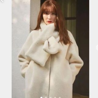 herlipto Faux Fur Reversible Coat(ロングコート)