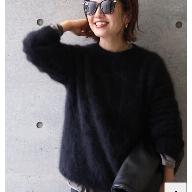 【限定値下げ】Fluffy Sweater ブラック　サイズフリー　新品