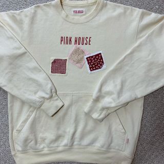 ピンクハウス(PINK HOUSE)のトレーナー　アイボリー　Ｌサイズ(トレーナー/スウェット)