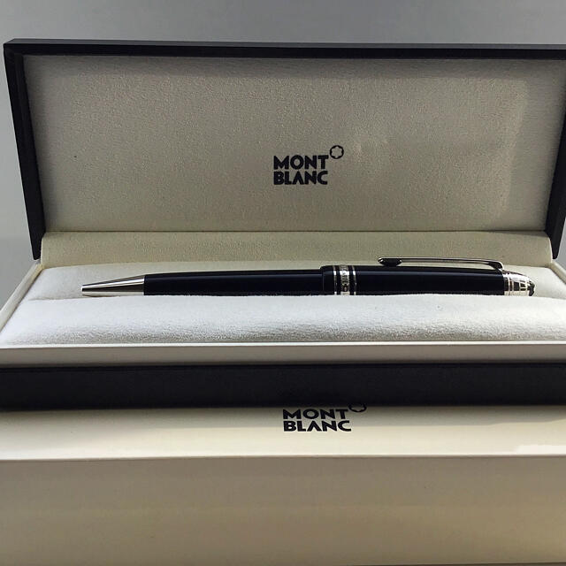 モンブラン MONTBLANC ★ブルーサファイア★ 【ブラック ボールペン】