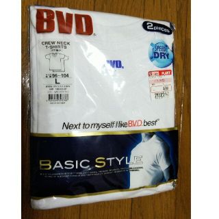 ビーブイディー(B.V.D)のBVD白Tシャツ2枚組1個(Tシャツ/カットソー(半袖/袖なし))