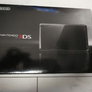 ニンテンドー3DS(ニンテンドー3DS)のNintendo 3DS 本体  コスモブラック　【新品　未使用】(携帯用ゲーム機本体)