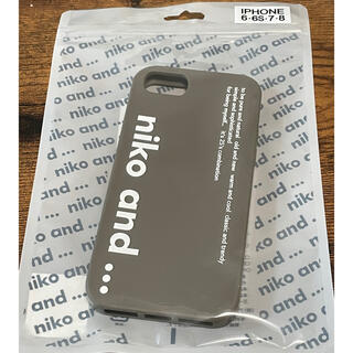 ニコアンド(niko and...)のniko and iphoneカバー(iPhoneケース)