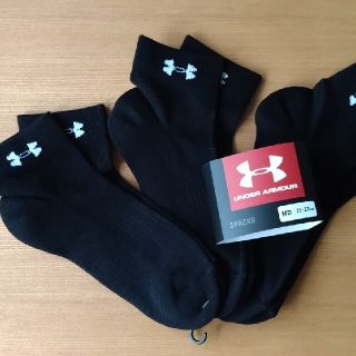 アンダーアーマー(UNDER ARMOUR)のアンダーアーマー　　メンズ　ソックス３足(ソックス)