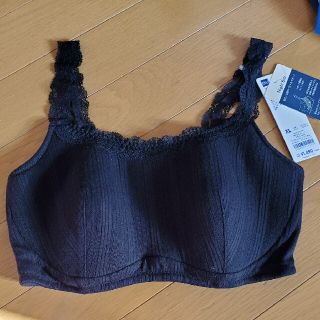 ジーユー(GU)のGU　ナイトブラ　XL　新品　ブラック(ブラ)