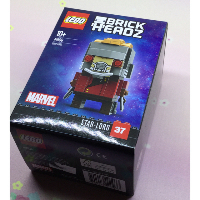 Lego(レゴ)のガーディアンズオブギャラクシー　スターロード　レゴ　BRICK 'H'EADZ エンタメ/ホビーのフィギュア(アメコミ)の商品写真