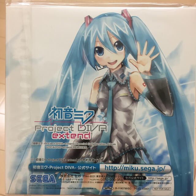 SEGA(セガ)の初音ミク 特典CD.DVDセット エンタメ/ホビーのCD(ボーカロイド)の商品写真