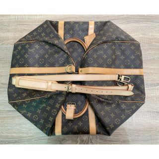 ルイヴィトン(LOUIS VUITTON)のルイヴィトン キーポル・ハンドリエール55(ボストンバッグ)