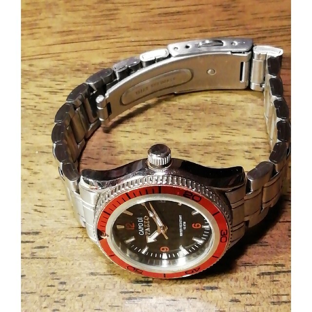 ラ226.　美品　CAPO DI PAZZO　　新品電池　稼働品　　デイト レディースのファッション小物(腕時計)の商品写真