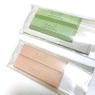 ソイル(SOIL)のsoil 珪藻土 4ピース(収納/キッチン雑貨)