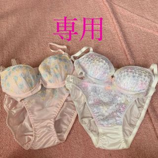 チュチュアンナ(tutuanna)のブラジャーショーツB65(ブラ&ショーツセット)