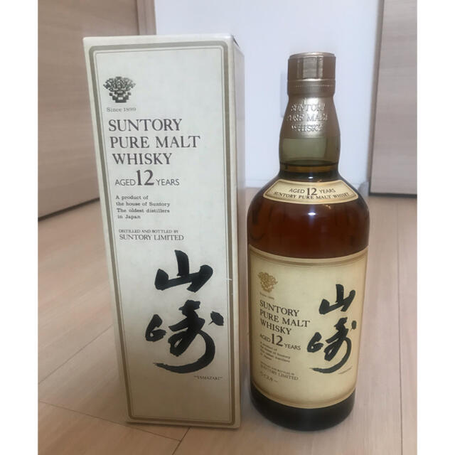 サントリー　山崎12年 PURE MALT ピュアモルト　箱あり