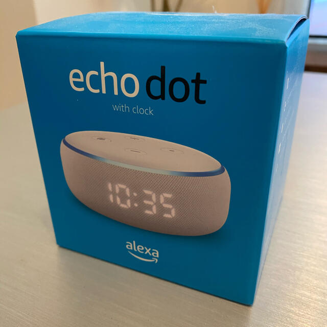 ECHO(エコー)のスマートスピーカー with Alexa スマホ/家電/カメラのオーディオ機器(スピーカー)の商品写真