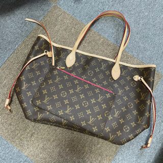 ルイヴィトン(LOUIS VUITTON)の【新品未使用】ルイヴィトン ネヴァーフルMM ピヴォワンヌ(トートバッグ)