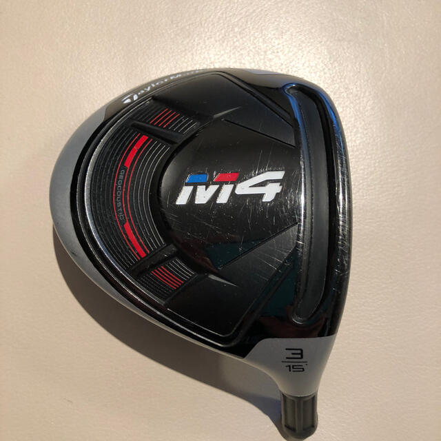 TaylorMade(テーラーメイド)のテーラーメイド　フェアウェイウッド　M4 3W ヘッドのみ スポーツ/アウトドアのゴルフ(クラブ)の商品写真