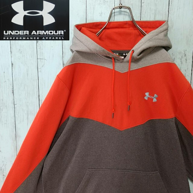 UNDER ARMOUR(アンダーアーマー)のアンダーアーマー 古着 フルジョ スポーツ ストリートMix  パーカー メンズのジャケット/アウター(ナイロンジャケット)の商品写真