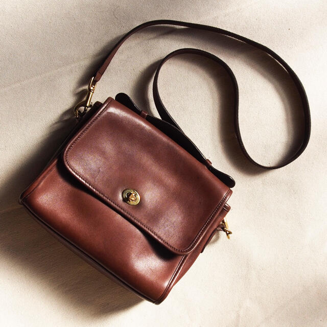 【美品 人気】Old Coach オールドコーチ スクエアバッグバッグ