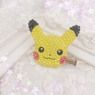 ポケモン ピカチュウ 前髪クリップデコの通販 By 𝔻𝕖𝕔𝕠𝕣𝕒𝕥𝕚𝕠𝕟 𝕊𝕙𝕠𝕡 𝕄 ポケモンならラクマ