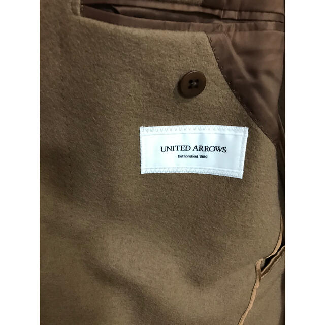 UNITED ARROWS(ユナイテッドアローズ)のbiggon999様専用　ユナイテッドアローズ　チェスターコート メンズのジャケット/アウター(チェスターコート)の商品写真