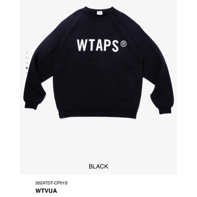 WTAPS WTVUA スウェット　BLACK Mサイズ　ダブルタップストップス