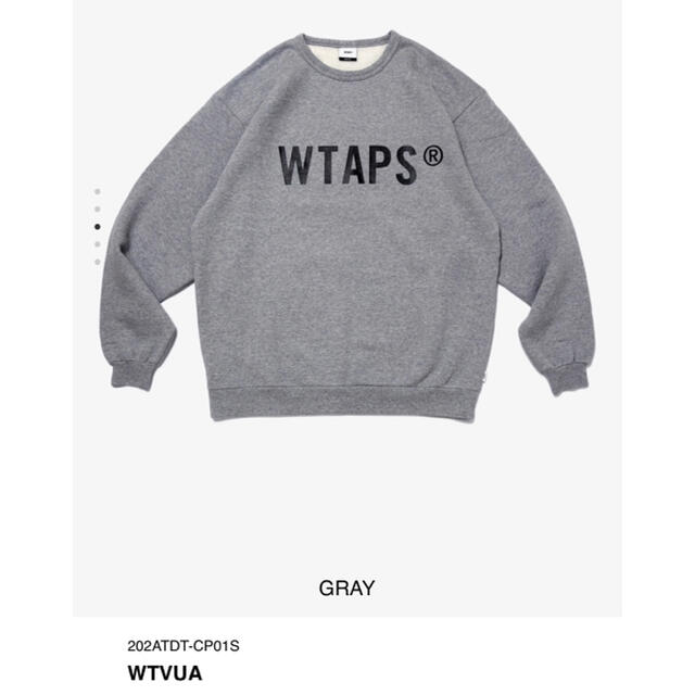 WTAPS WTVUA スウェット　GRAY グレー　Mサイズ　ダブルタップス