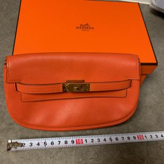 エルメス(Hermes)のHERMES バナナケリーポシェット(クラッチバッグ)