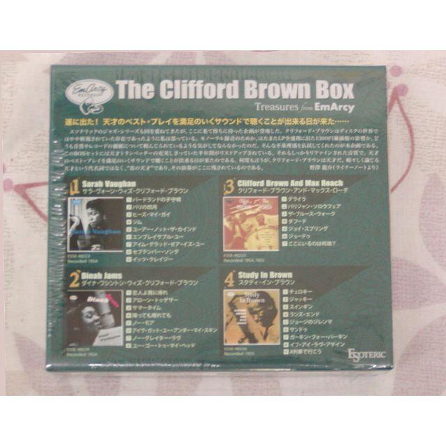 【未開封】SACD Esoteric クリフォード・ブラウンBOX ４枚組 エソ エンタメ/ホビーのCD(ジャズ)の商品写真
