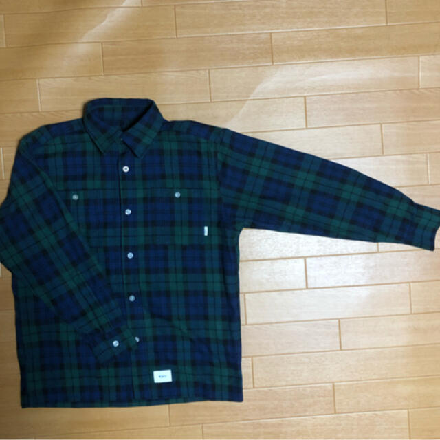 専用ページ WTAPS 19AW グリーン チェック柄ネルシャツ - シャツ