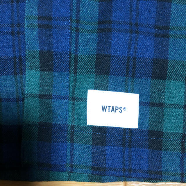 W)taps(ダブルタップス)の専用ページ　WTAPS 19AW グリーン  チェック柄ネルシャツ  メンズのトップス(シャツ)の商品写真