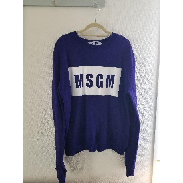 msgm 裏起毛トレーナー