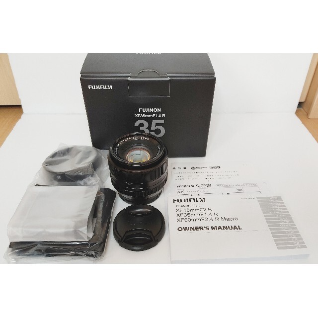 ほぼ新品 フジノンレンズ XF35mm F1.4 R